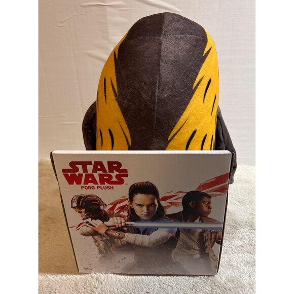 Star Wars Porg Plush Toy By Disney In Original Box 12" Collectible - Picture 4 of 5